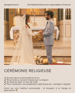 Cérémonie laïque VS cérémonie religieuse