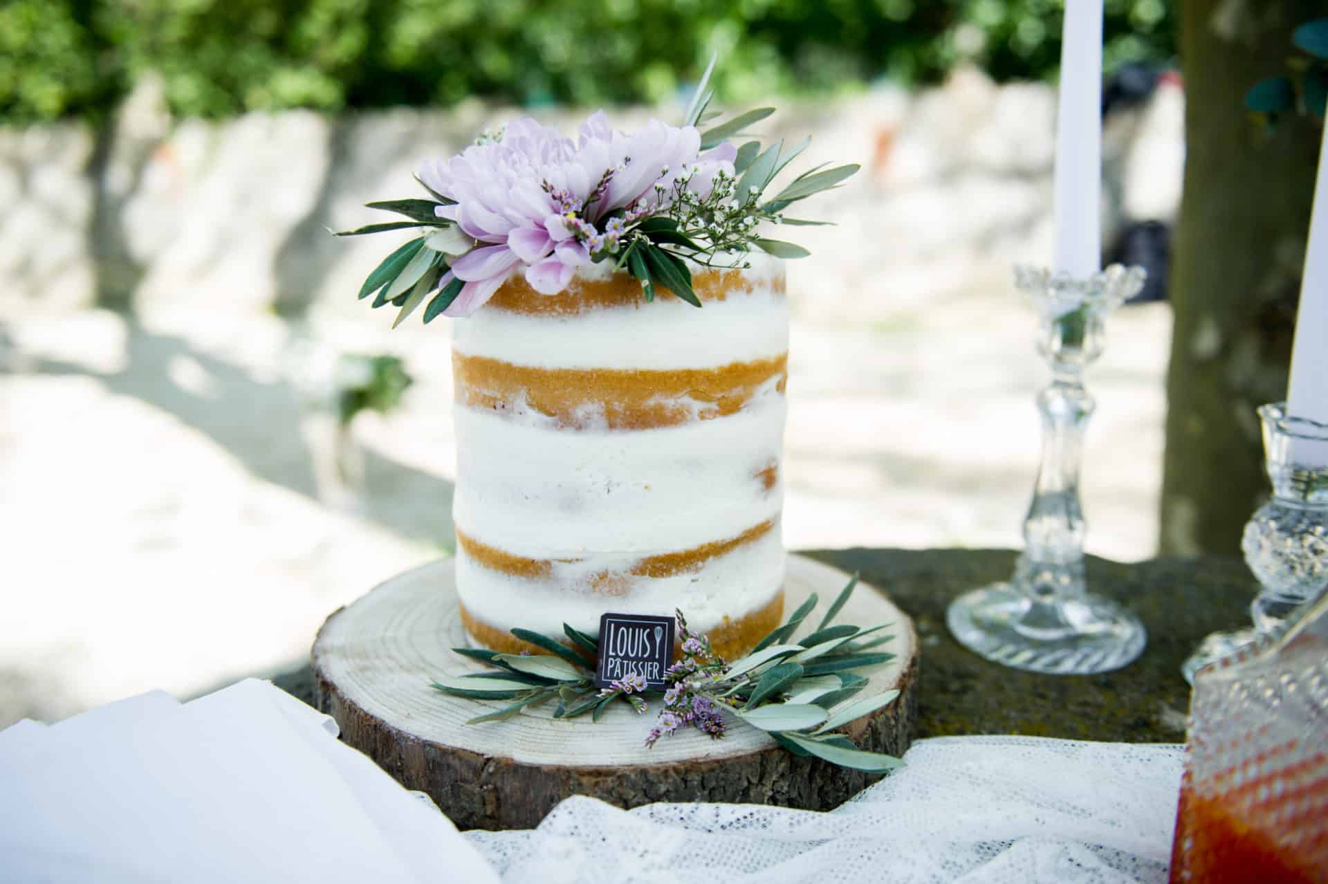 Wedding cake vegan My Green Event