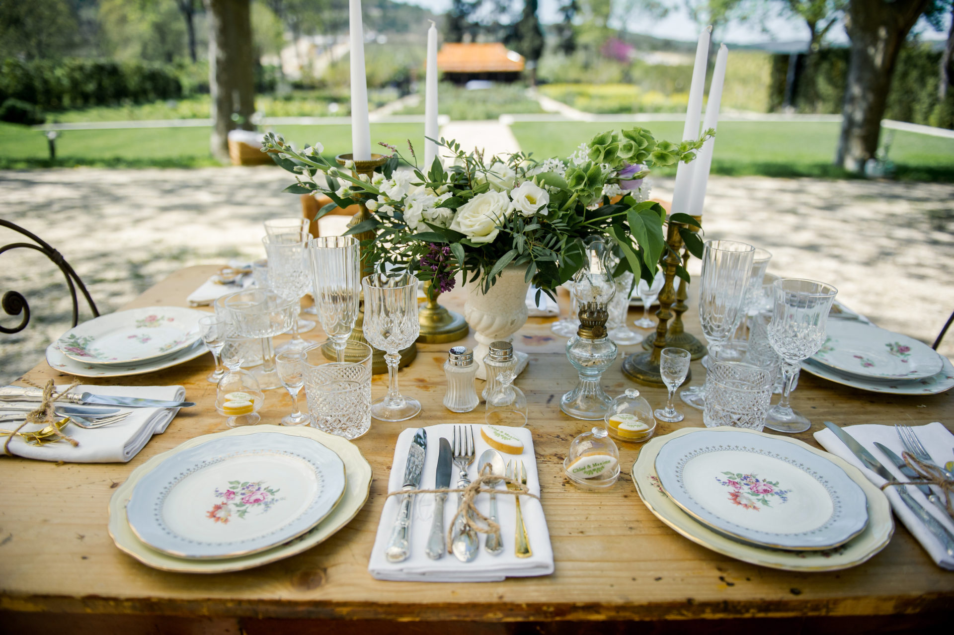 Table mariage decoration vintage My Green Event